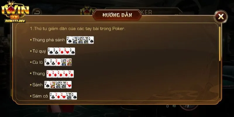 Game Poker Iwin Chiến Thuật Và Tâm Lý Quyết Định Chiến Thắng 2 Giới thiệu Game Poker iWin là gì?