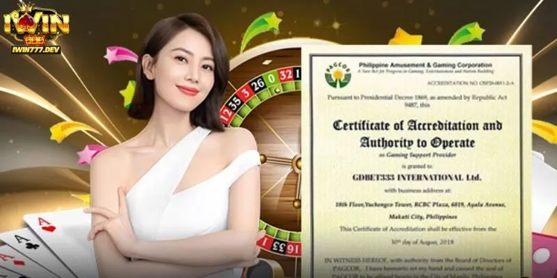 Tiêu chí nào đã giúp cổng game nhận được giấy phép?