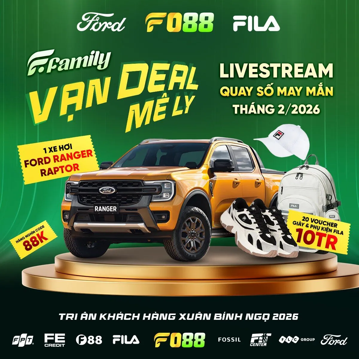 FO88 RA MẮT “LIÊN MINH F” – SÂN CHƠI KHỦNG VỚI TỔNG GIẢI THƯỞNG 8 TỶ ĐỒNG 4 ford-fila-fo88